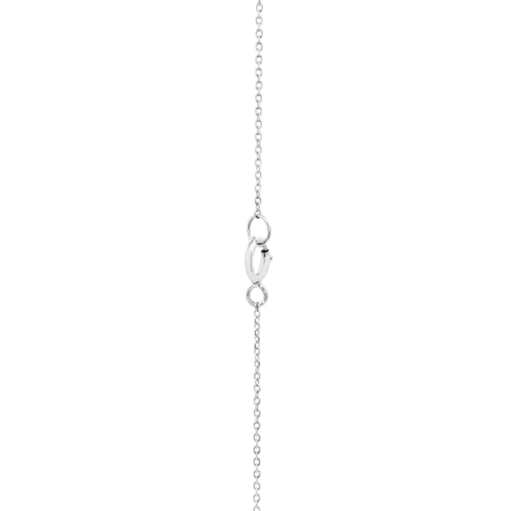 Luxury Diamond Curve Drop Necklace | Flashy Jewellery