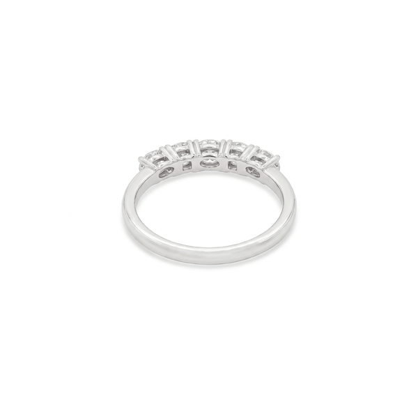 Natural Diamond Radiant Halo Round Engagement Ring in 18K Gold hover