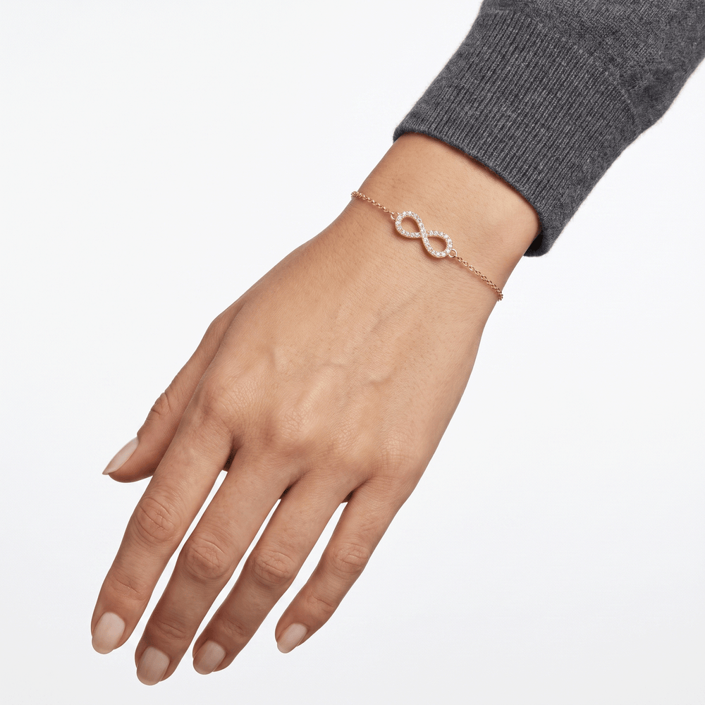 18K Gold Infinite Grace CZ Bracelet