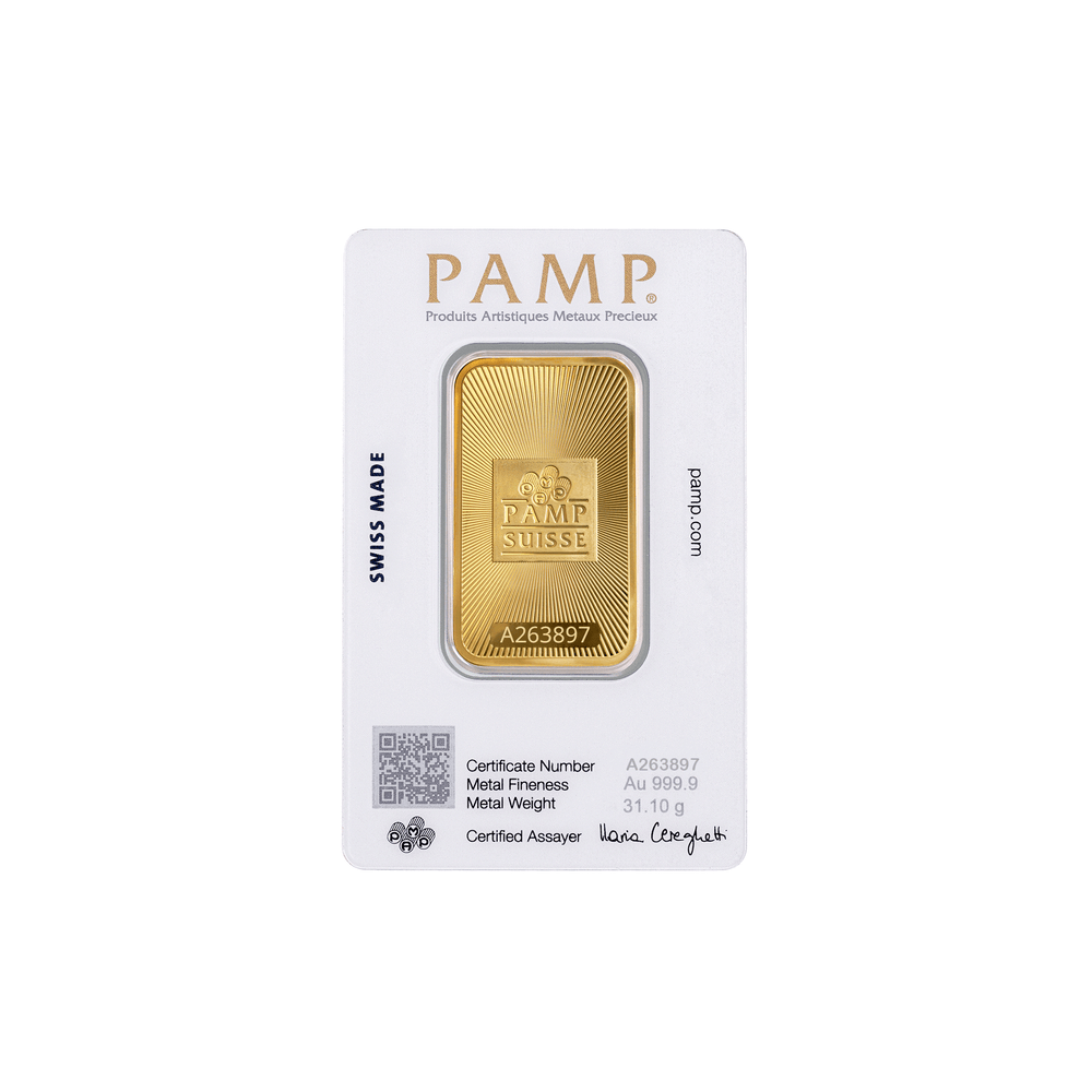 Swiss Palm Fortuna 31g Gold Ingot 999.9 | Flashy Jewellery