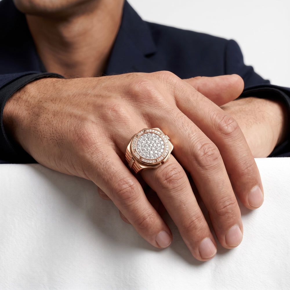 Natural Diamond Regal Radiance Dome Ring
