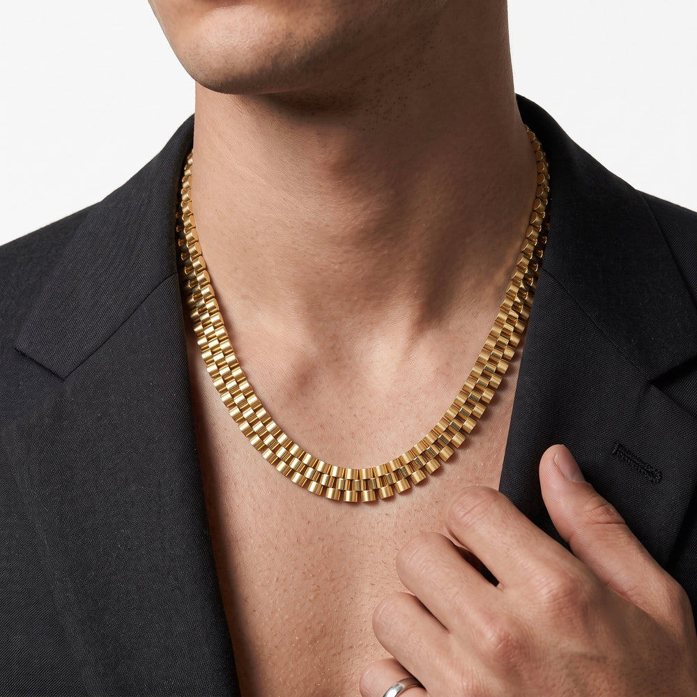 Gold Rolex Necklace – 18K Gold