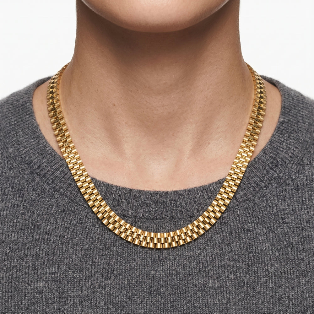 Gold Rolex Necklace – 18K Gold