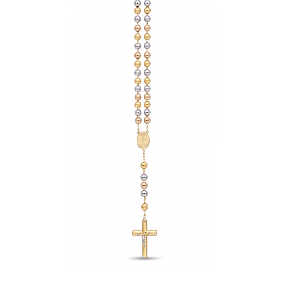 Gold Jewellery Dual Grace Rosary