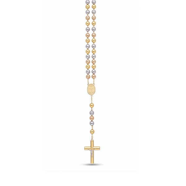 Gold Jewellery Dual Grace Rosary
