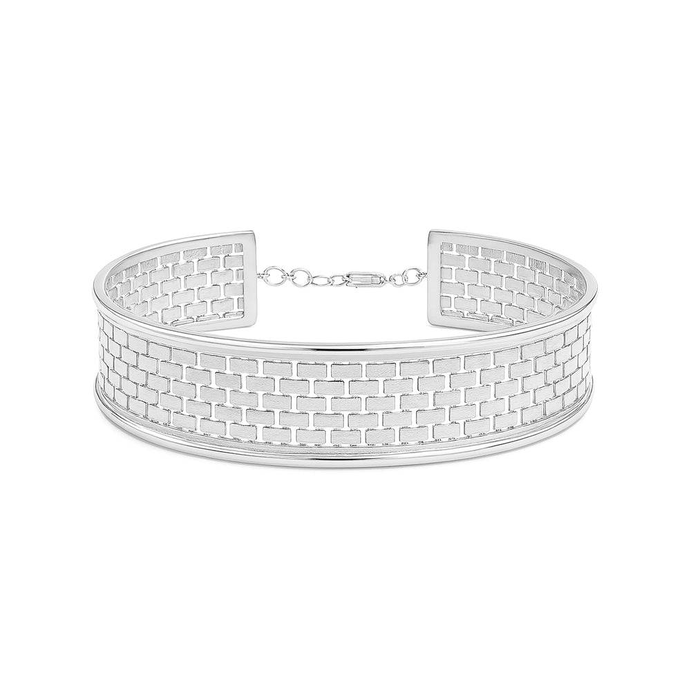 18K Gold Cuff Bangle – Rose, Yellow & White Gold | Flashy Jewellery