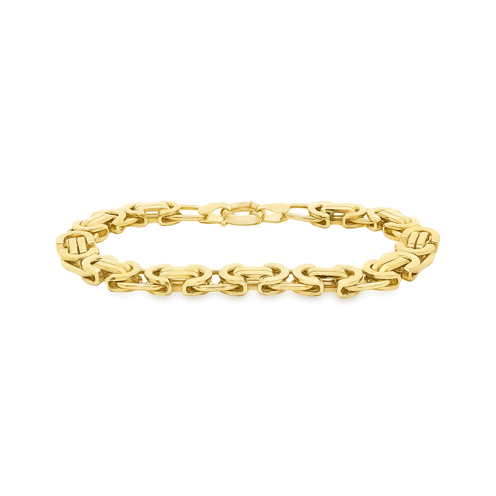 18K Gold Men’s King Bracelet – Premium Dubai Gold Jewellery