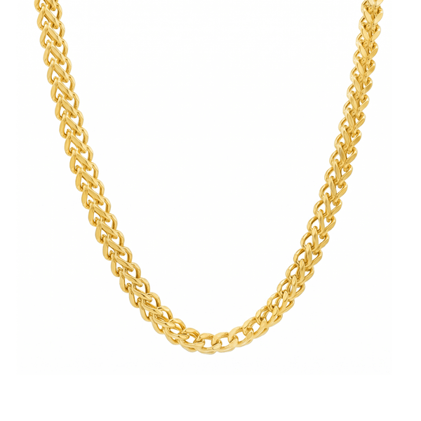 Yellow Gold Franco Necklace – 18K Gold