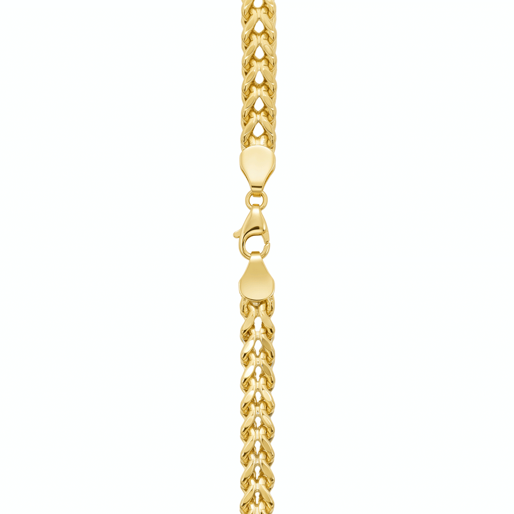 Yellow Gold Franco Necklace – 18K Gold