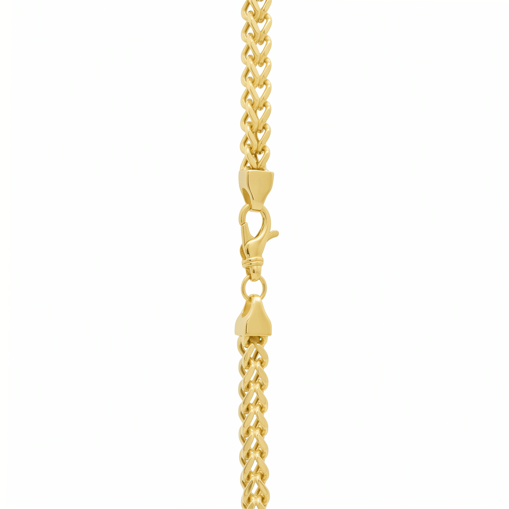 Classic Franco Link 18K Gold Necklace