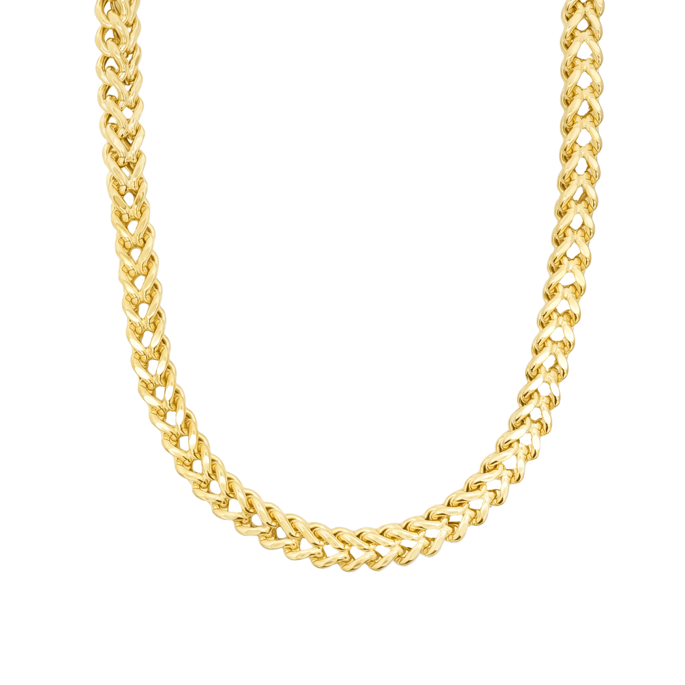 Classic Franco Link 18K Gold Necklace