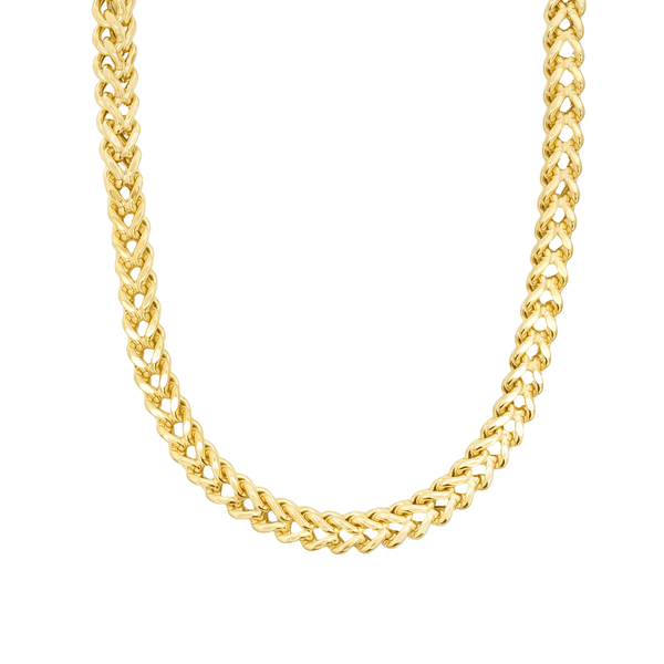 Classic Franco Link 18K Gold Necklace