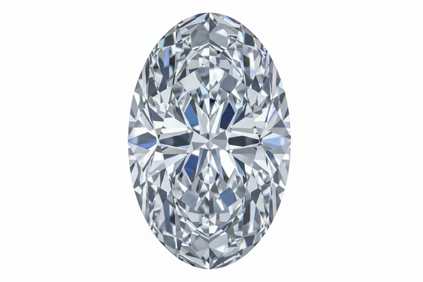 0.70 Carat Oval Natural Diamond E VS1 | HRD Certified