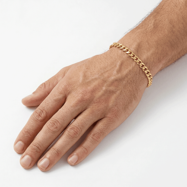 Gold Jewellery Cuban Bracelet – Timeless Luxury in 18K Gold hover