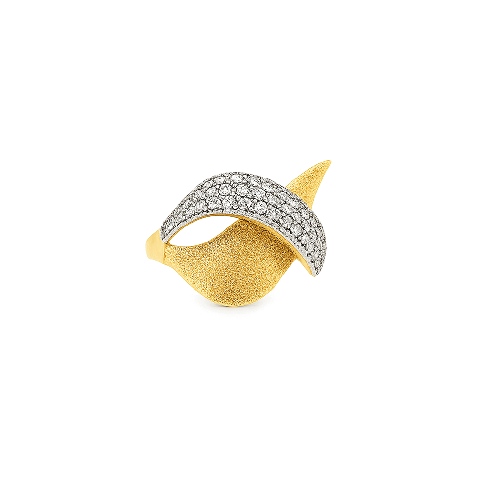 Gold Womens Statement Ring – 18k Luxury Jewellery