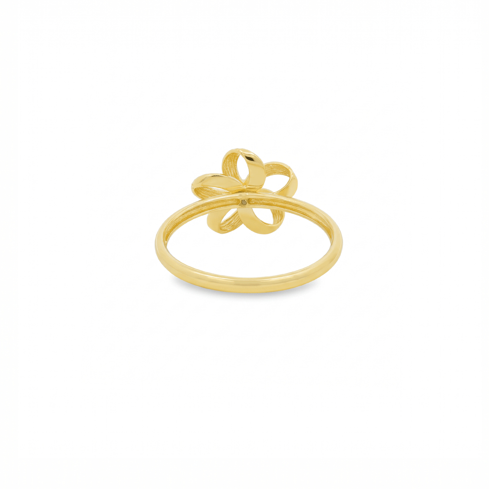 Aurelia Flower Band 18K Gold Ring
