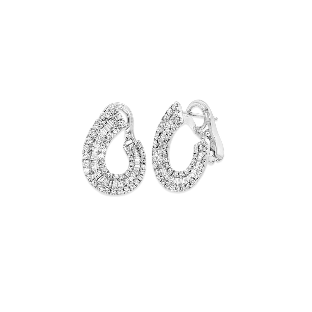 Natural Diamond Everyday Set | 18K White Gold Jewellery