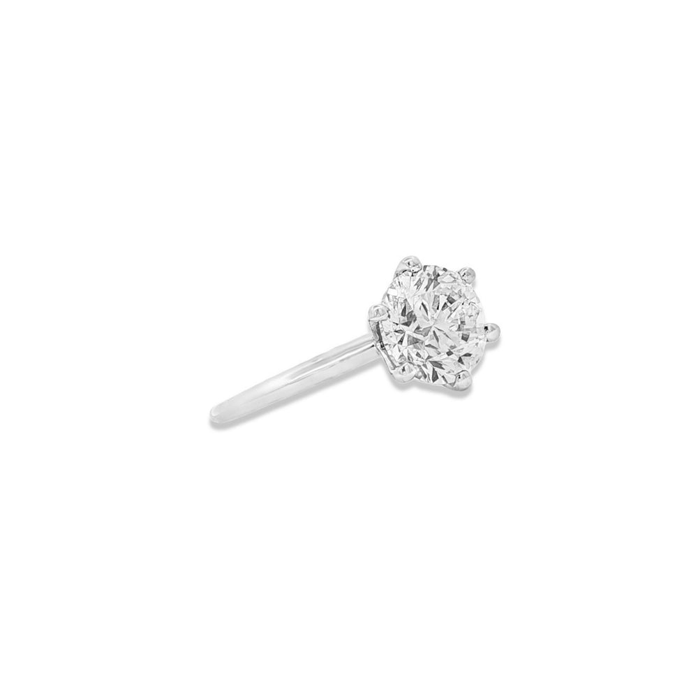 Natural Diamond Bridal Set in 18K White Gold | Flashy Jewellery